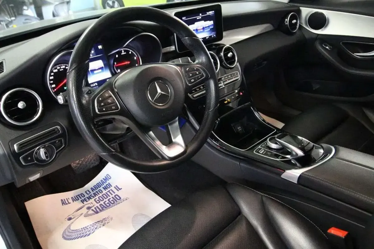Usata Mercedes C220 Business 170 CV (125 kW) 2017 Argento Station wagon