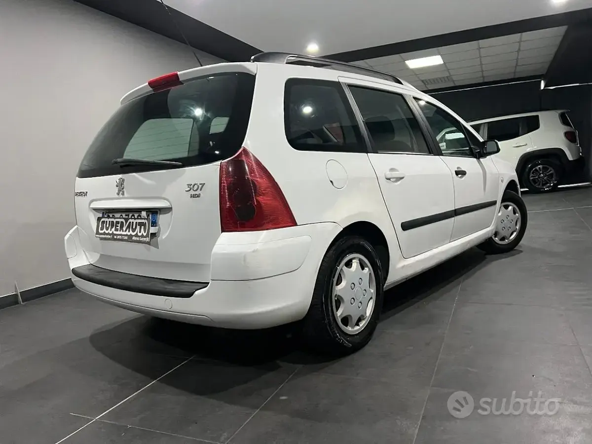 Usata Peugeot 307 68 CV (50 kW) 2002 Bianco Station wagon