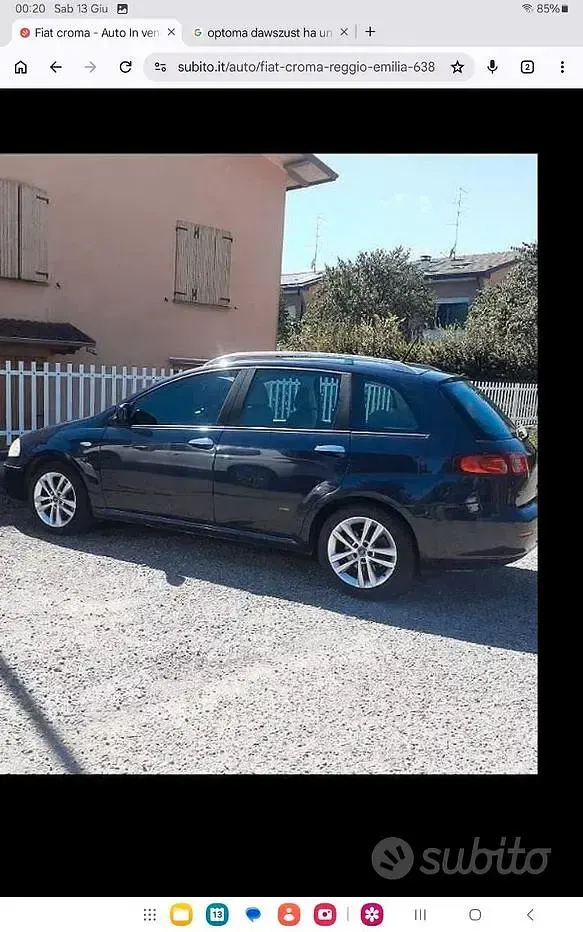 Usata Fiat Croma 150 CV (110 kW) 2006 Bluazzurro Station wagon
