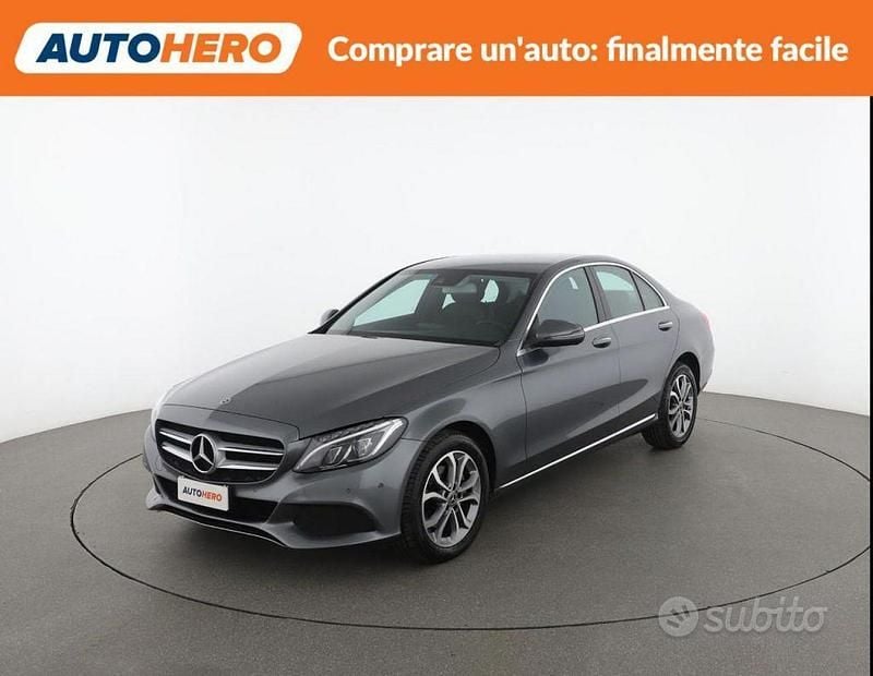 Usata Mercedes C220 170 CV (125 kW) 2018 Grigio Berlina