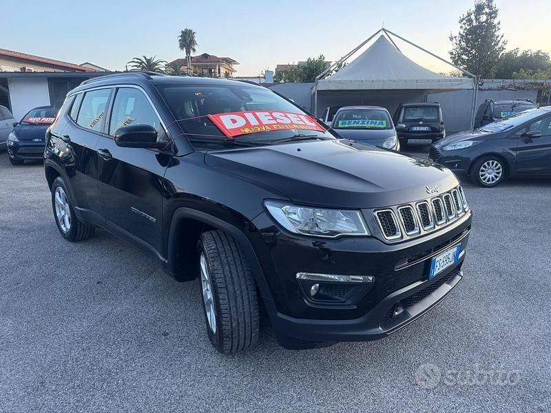 Usata Jeep Compass Longitude 120 CV (88 kW) 2018 Nero SUV