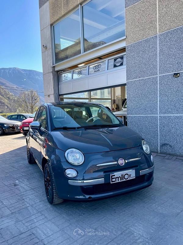 Begagnad Fiat 500 75 HK (55 kW) 2010 Grå Sedan