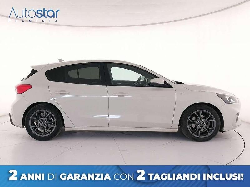 Usata Ford Focus ST-Line 125 CV (91 kW) 2021 Bianco Utilitaria