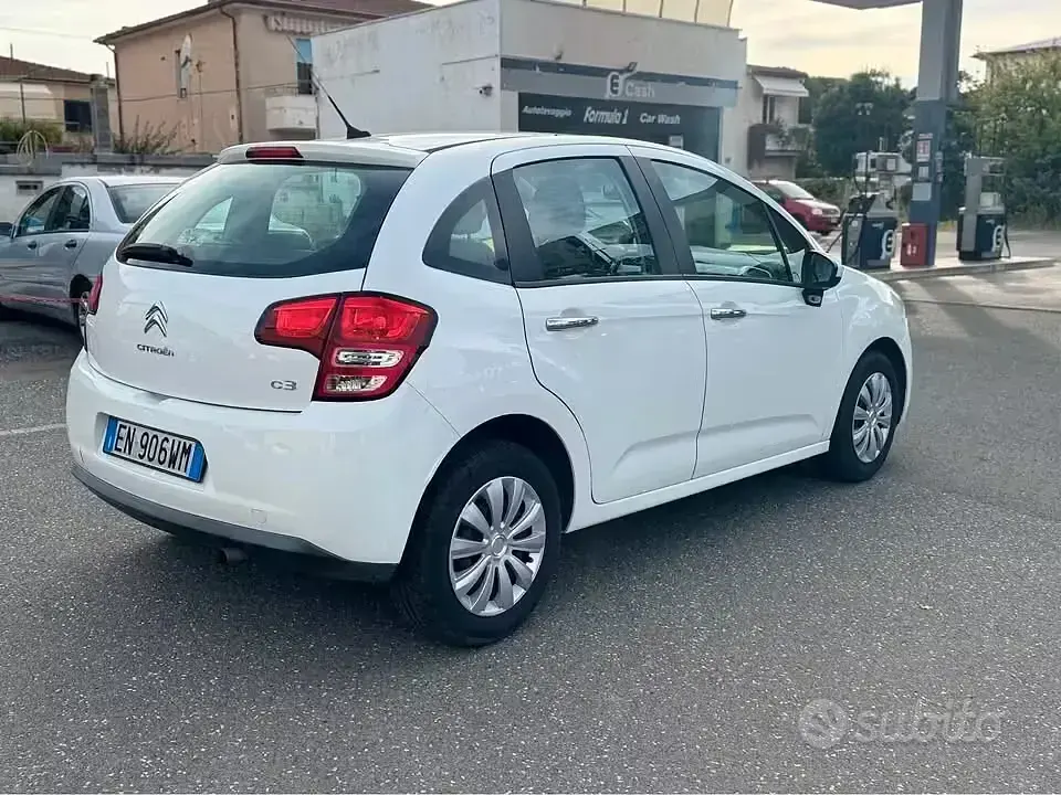 Usata Citroën C3 Exclusive 60 CV (44 kW) 2013 Bianco Berlina