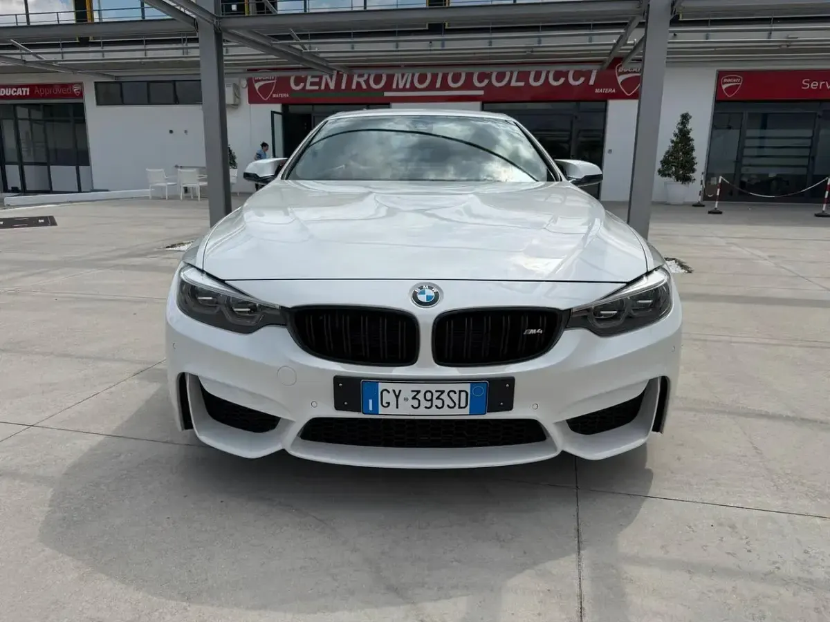 Usata BMW M4 Cabriolet Competition Edition 431 CV (317 kW) 2018 Bianco Cabrio