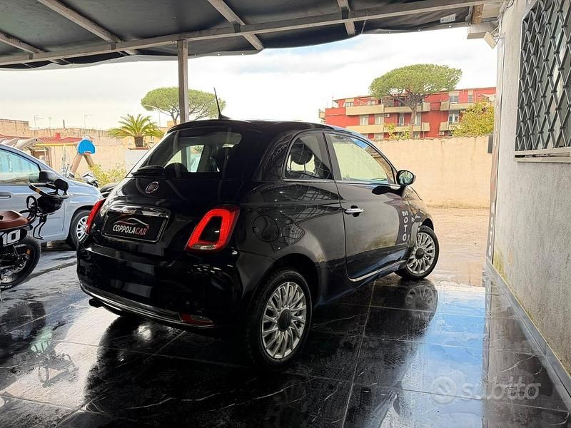 Usata Fiat 500 Lounge 95 CV (69 kW) 2017 Nero Berlina