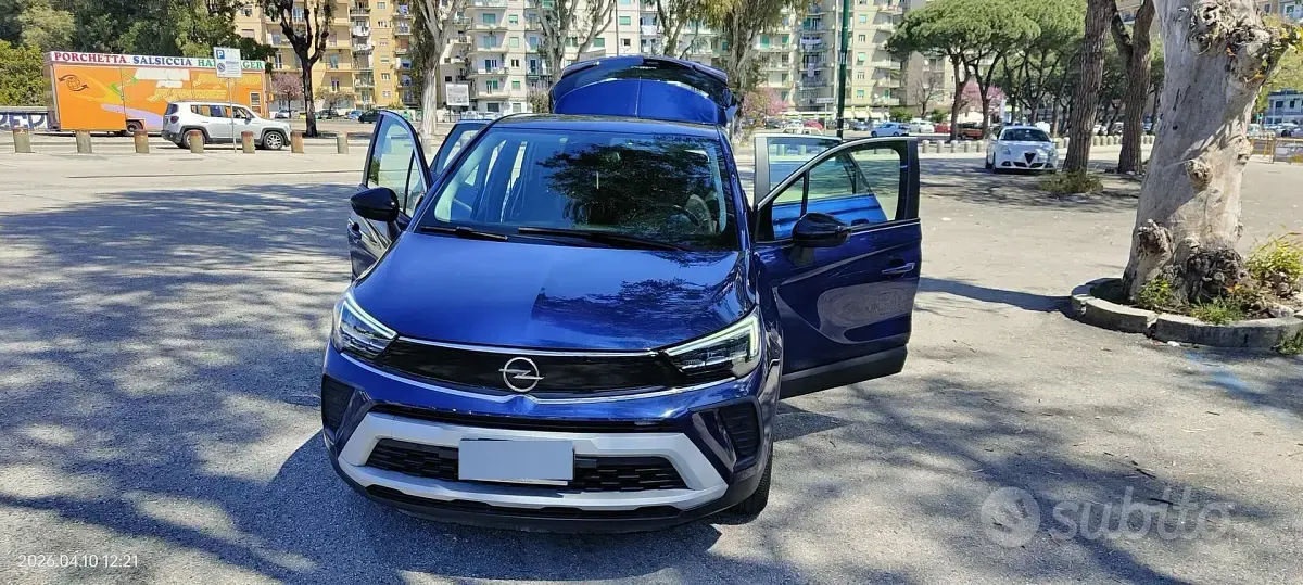Usata Opel Crossland 110 CV (80 kW) 2021 Blu SUV