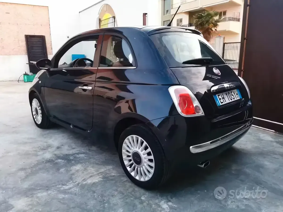 Usata Fiat 500 85 CV (62 kW) 2011 Nero Berlina