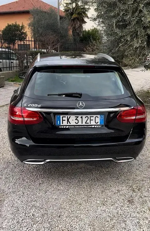 Usata Mercedes C200 2017 Nero Berlina
