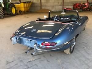 Usata Jaguar E-Type 269 CV (197 kW) 1964 Blu Cabrio