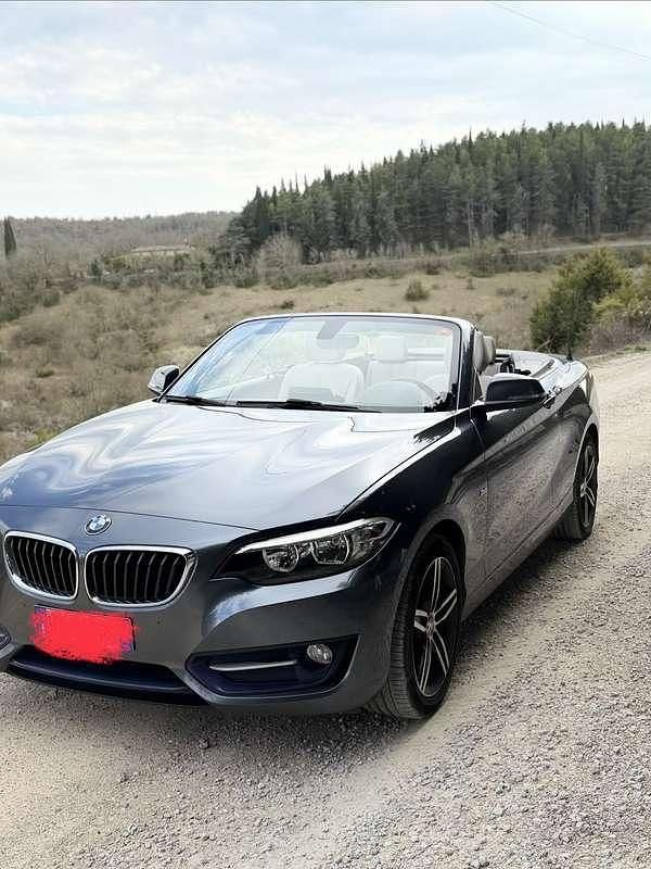 Usata BMW 218 Sport Line 136 CV (100 kW) 2017 Cabrio