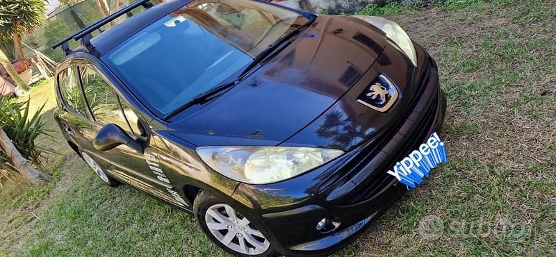Usata Peugeot 207 2009 Nero Utilitaria