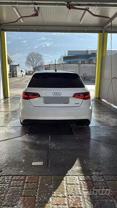 Usata Audi A3 Ambiente 184 CV (135 kW) 2015 Bianco Berlina