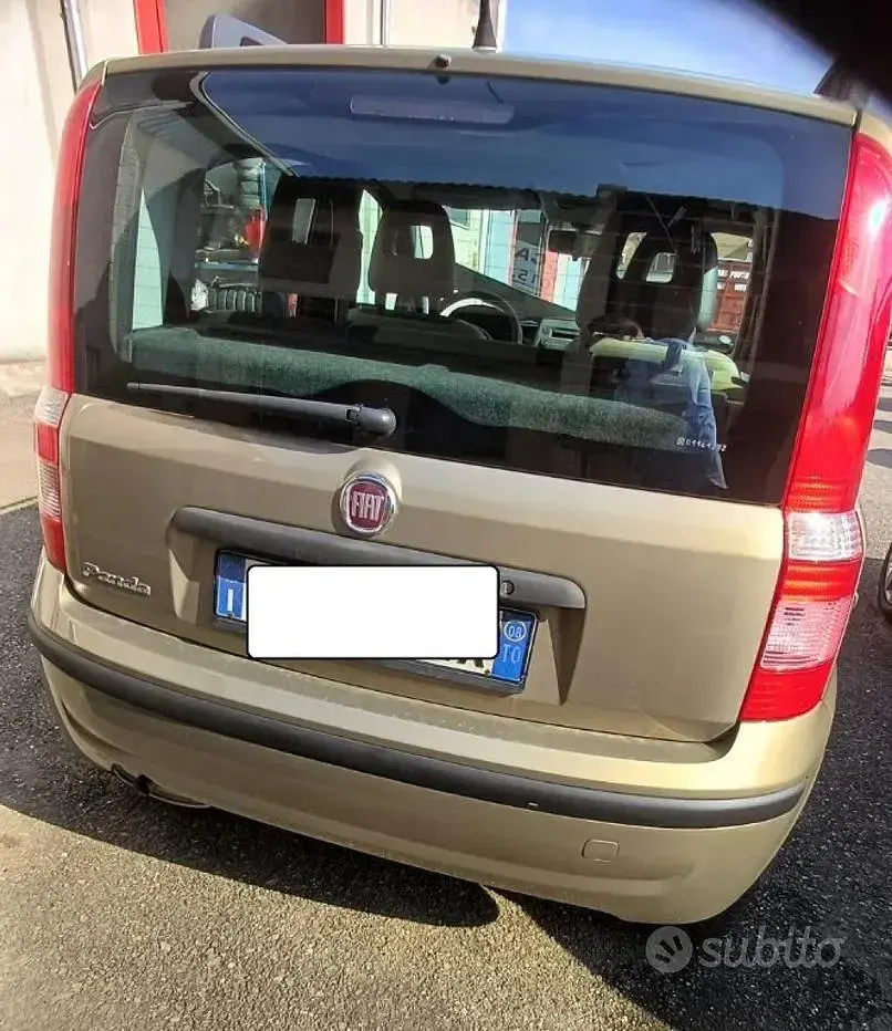 Usata Fiat Panda Dynamic 60 CV (44 kW) 2008 Marrone Utilitaria