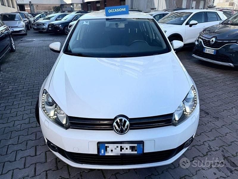 Usata VW Golf VII Highline 140 CV (102 kW) 2012 Bianco Berlina