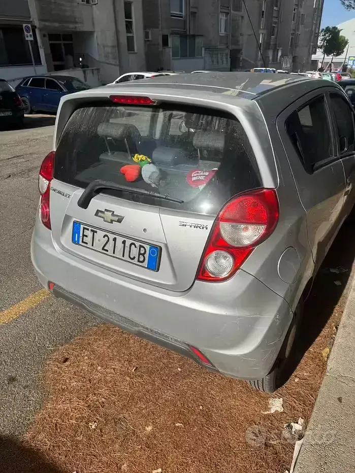 Usata Chevrolet Spark 68 CV (50 kW) 2013 Grigio Utilitaria