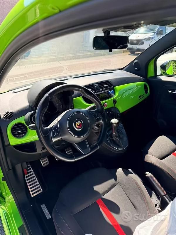 Usata Abarth 500 180 CV (132 kW) 2011 Verde Berlina