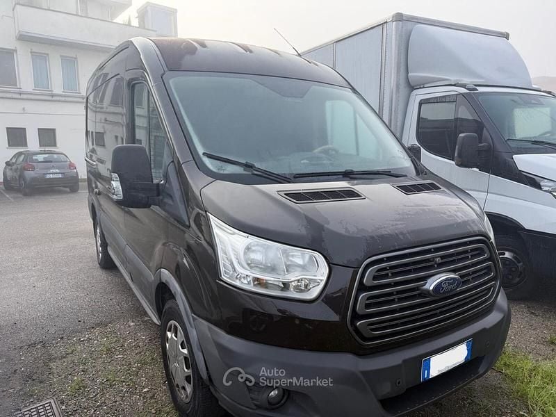 Usata Ford Transit 131 CV (96 kW) 2017 Nero Berlina