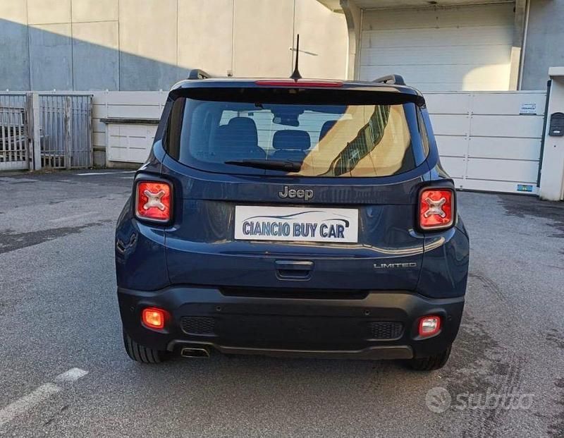 Usata Jeep Renegade Limited 131 CV (96 kW) 2021 Blu SUV