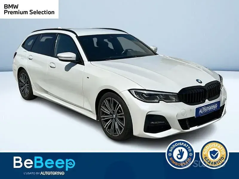 Begagnad BMW 320e M Sport 190 HK (139 kW) 2021 Vit Kombi