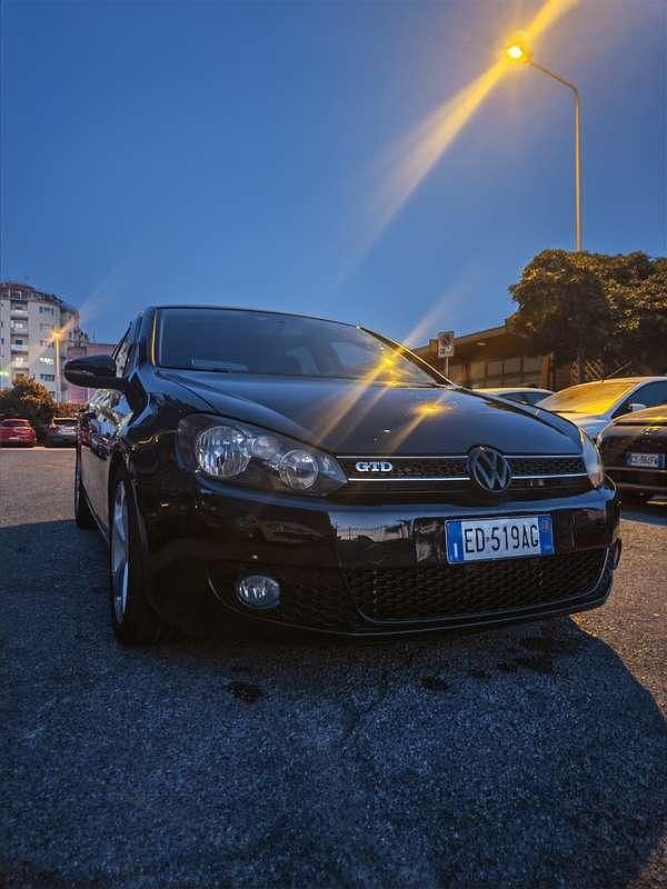 Usata VW Golf VI Highline 140 CV (102 kW) 2010 Nero Utilitaria