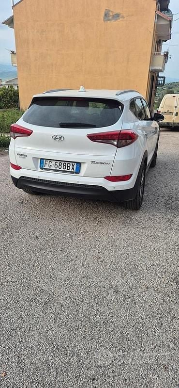 Usata Hyundai Tucson 116 CV (85 kW) 2017 Bianco SUV