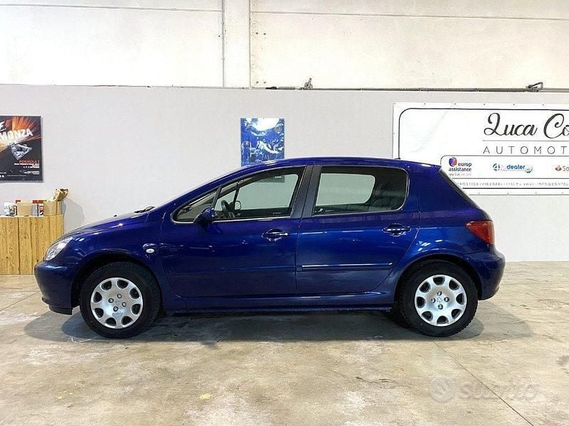 Usata Peugeot 307 Style 88 CV (64 kW) 2004 Blu Berlina