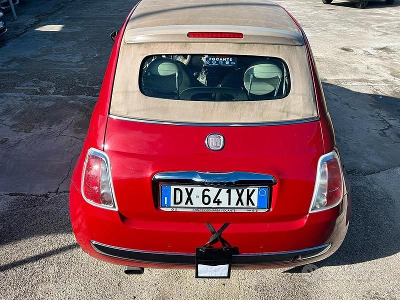 Occasion Fiat 500C 69 ch (50 kW) 2009 Rouge Cabriolet