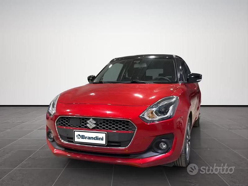 Usata Suzuki Swift 111 CV (81 kW) 2018 Rosso Utilitaria