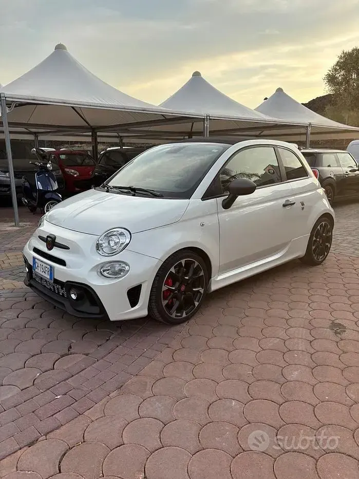 Usata Abarth 595C Competizione 180 CV (132 kW) 2021 Bianco Cabrio