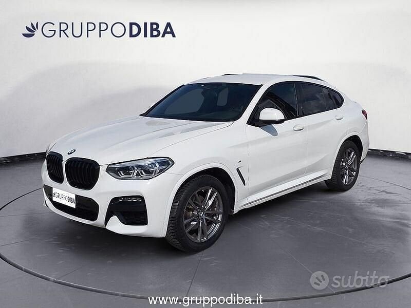 Bianco Usata 2020 BMW X4 M Sport SUV | 34.100 € (Buon prezzo) - Immagine 1/4