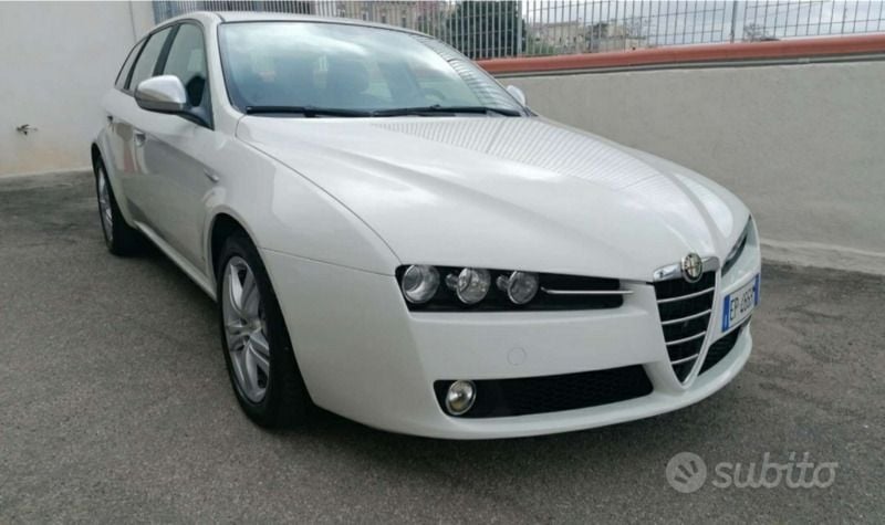 Usata Alfa Romeo 159 170 CV (125 kW) 2012 Bianco Station wagon