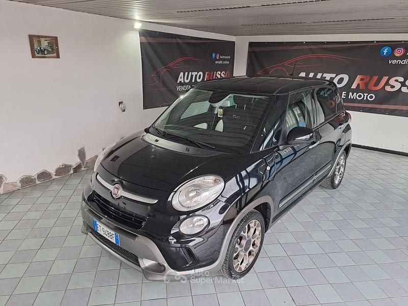Usata Fiat 500L Trekking 85 CV (62 kW) 2013 Nero Monovolume