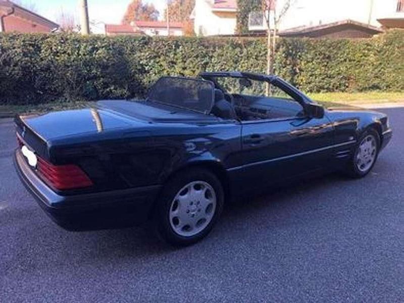 Usata Mercedes SL320 231 CV (169 kW) 1996 Blu/azzurro Cabrio