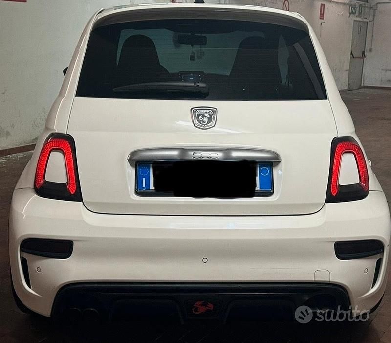 Usata Abarth 595 145 CV (106 kW) 2016 Bianco Utilitaria