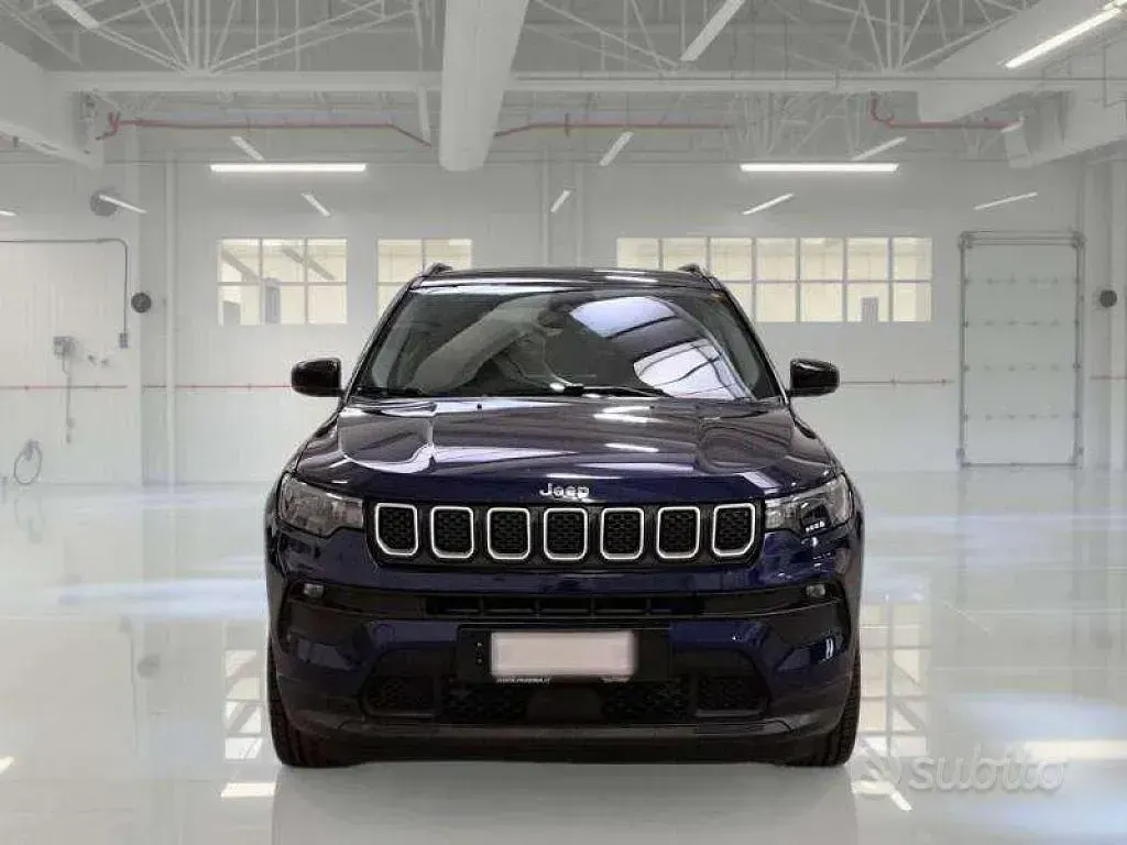 Usata Jeep Compass 190 CV (139 kW) 2022 Blu/azzurro SUV