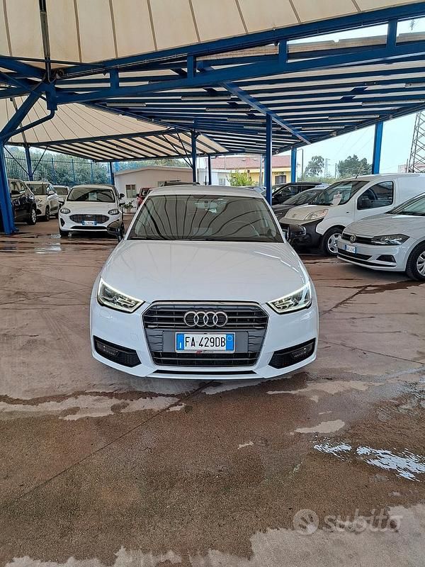Usata Audi A1 90 CV (66 kW) 2015 Bianco Utilitaria