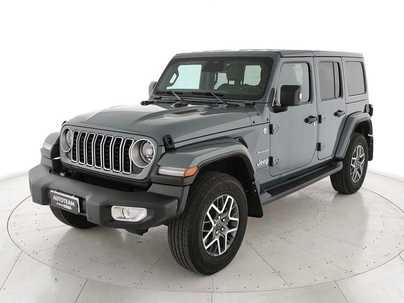 Grigio grafite Usata 2025 Jeep Wrangler Unlimited Sahara SUV | 56.500 € (Molto cara) - Immagine 1/3