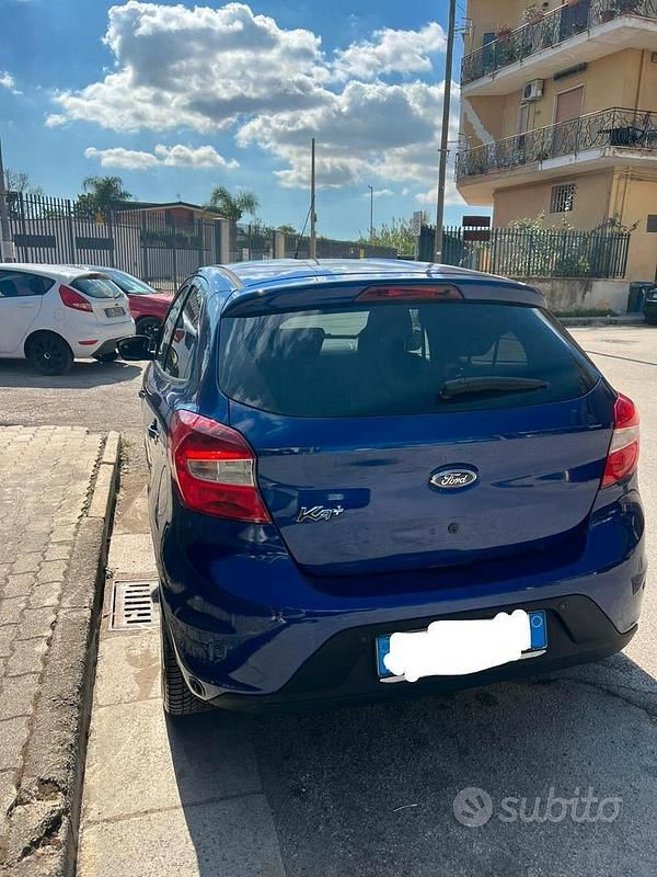 Usata Ford Ka Plus 86 CV (63 kW) 2018 Blu Utilitaria