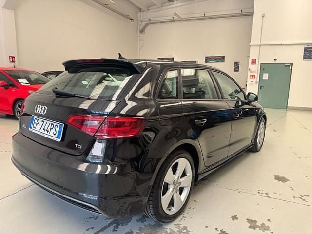 Usata Audi A3 S-Line 150 CV (110 kW) 2013 Nero Berlina