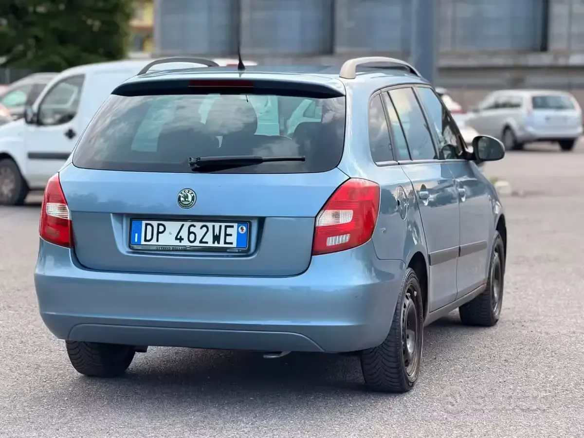 Usata Skoda Fabia Comfort 105 CV (77 kW) 2008 Blu Station wagon