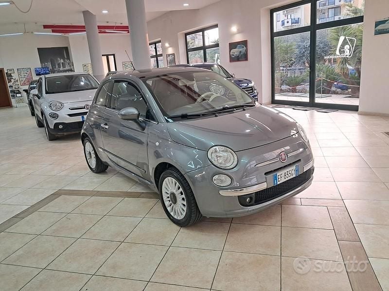 Usata Fiat 500 Lounge 69 CV (50 kW) 2010 Grigio Berlina