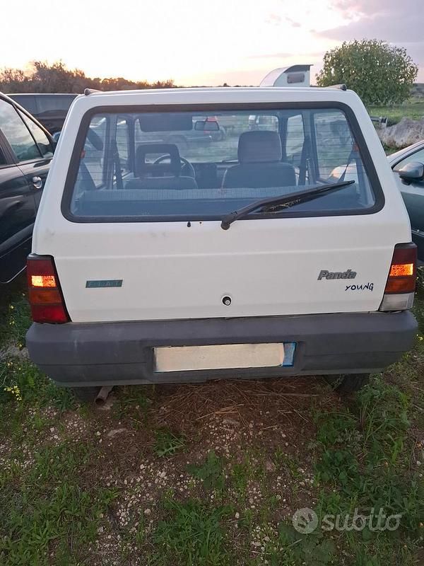 Usata Fiat Panda 39 CV (28 kW) 1999 Bianco Utilitaria