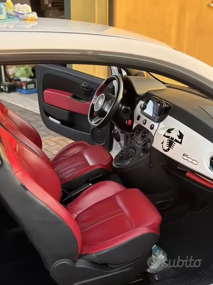 Usata Abarth 595 Turismo 165 CV (121 kW) 2016 Bianco Berlina