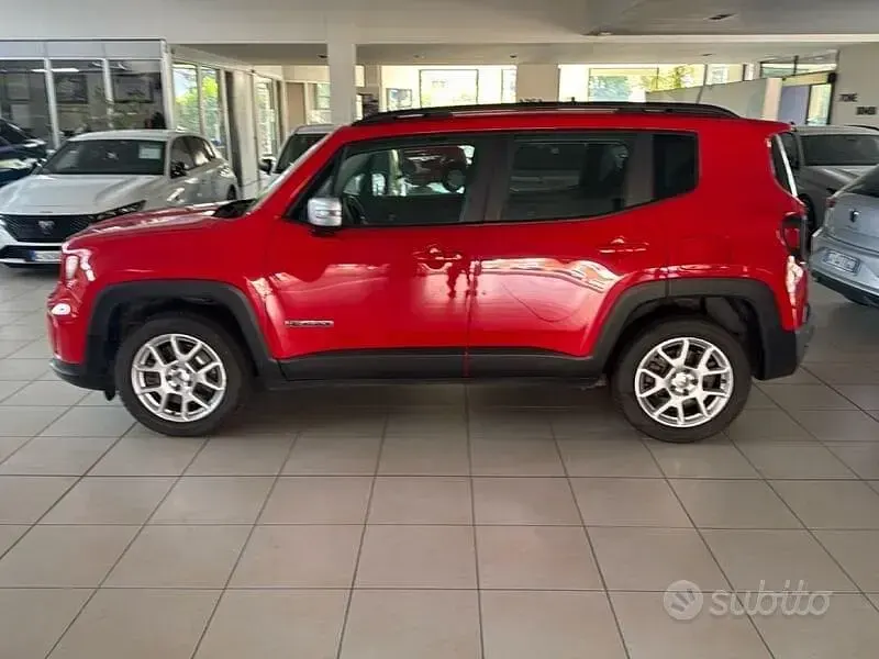 Usata Jeep Renegade Limited 190 CV (139 kW) 2022 Rosso SUV