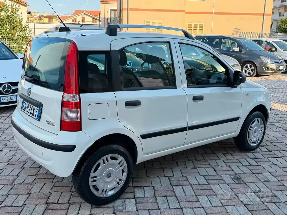 Usata Fiat Panda Classica 69 CV (50 kW) 2012 Bianco Utilitaria