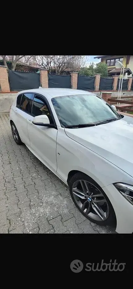 Usata BMW 118 Efficient Dynamics 150 CV (110 kW) 2015 Bianco Utilitaria