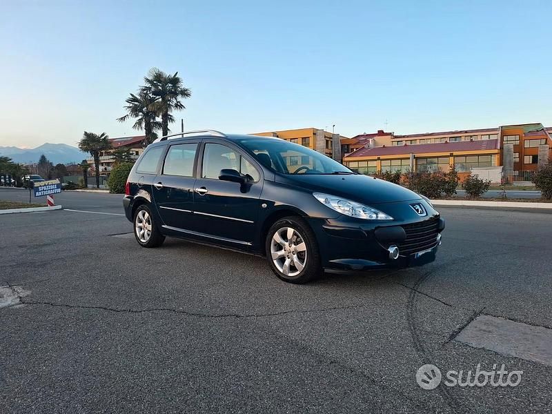 Usata Peugeot 307 110 CV (80 kW) 2007 Blu Station wagon