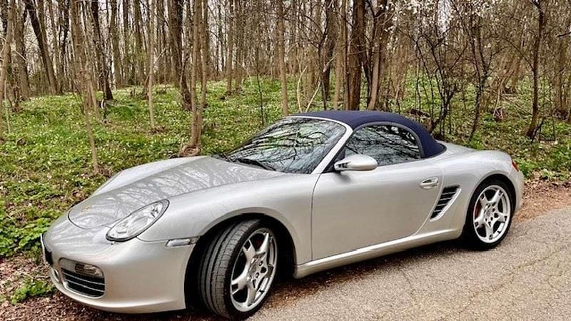 Gebraucht Porsche Boxster 280 PS (205 kW) 2005 Silber Cabrio