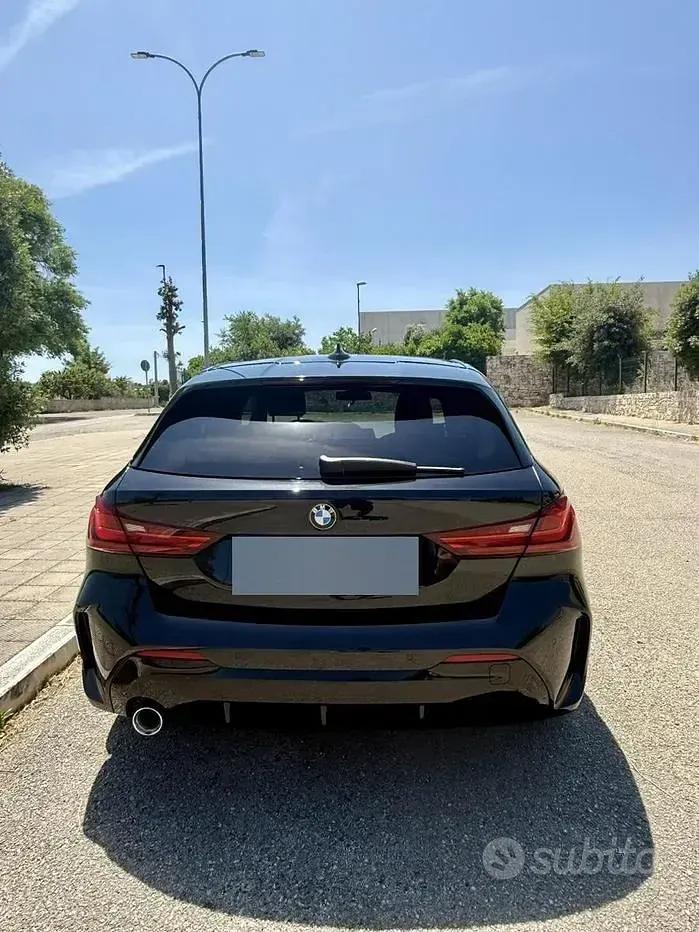 Usata BMW 116 M Sport 116 CV (85 kW) 2019 Nero Utilitaria